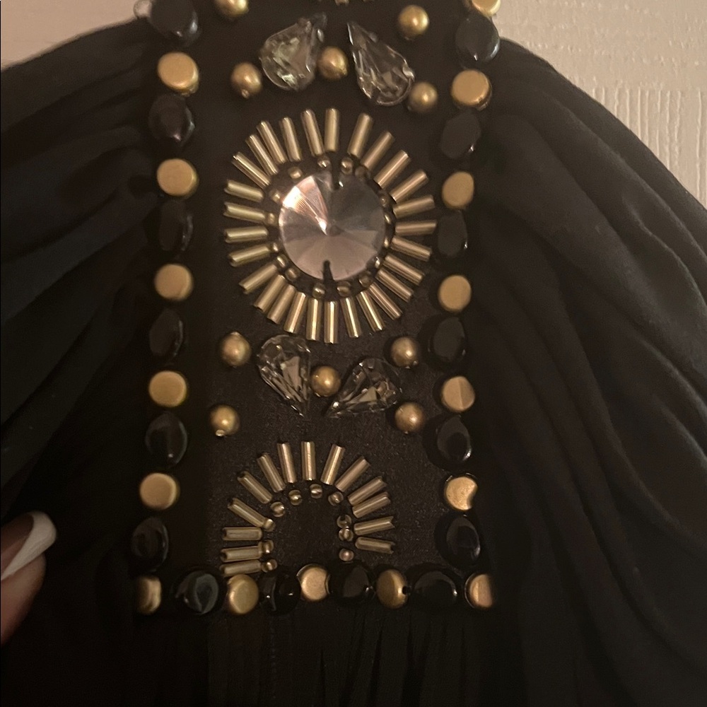 Laundry By Shelli Segal Black Maxi Dress - Picture 5 of 11